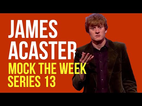 James Acaster on Mock The Week Series 13