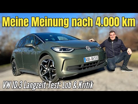 VW ID.3: My experience after 4,000 kilometers – it's not that bad, is it?! Test | 2024