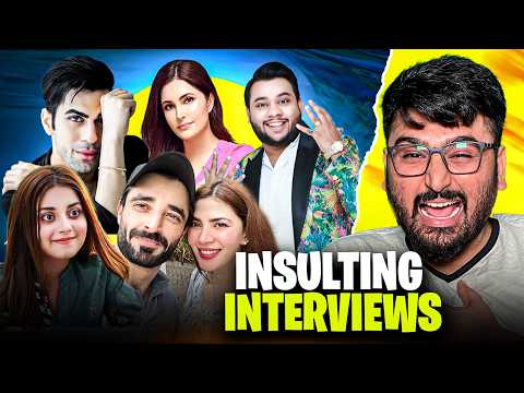 MOST INSULTING AND FUNNY INTERVIEWS !!!