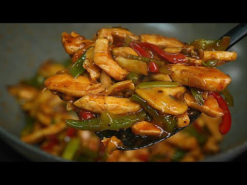 اكلة لذيذة بصدور الدجاج 🔥 وفي 15 دقيقة مع طريقة البطاطس المقرمشة