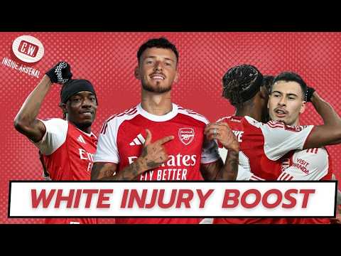 Arsenal latest news: White injury boost | Wigan reaction | Central Saka | Eze's perfect response