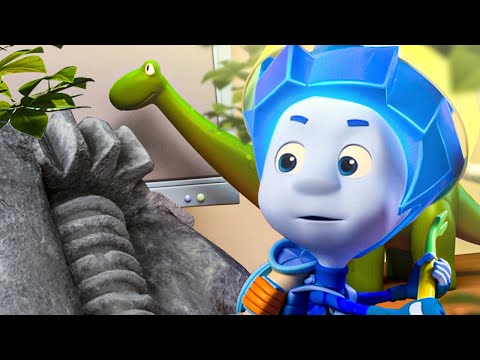 Путешествие во времени с фиксиками! I Фиксики