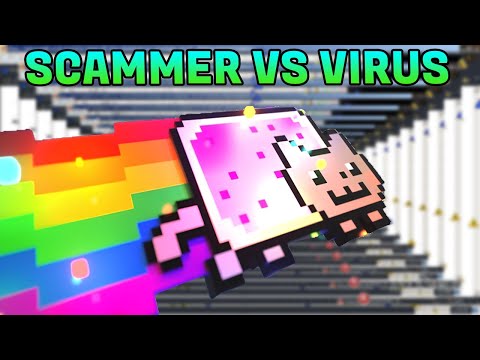 Scammer VS MEMZ! Taking down a SCAMMER with a VIRUS! [Victim Saved]