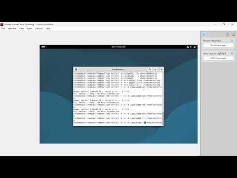 cara memberikan hak akses di debian 13