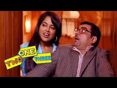 होटल रूम में एक लड़की के साथ तुम तो मे Nature जानते हो ना - परेश रावल कॉमेडी सीन One Two Three