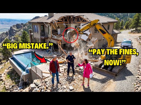 HOA Demolished My Mountain Mansion for "Failing to Pay HOA Fines" — Too Bad I'm Their Governor!