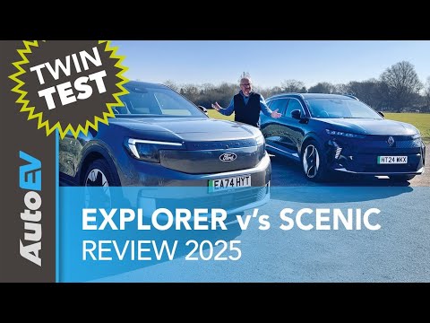 Ford Explorer v's Renault Scenic - Electric family crossovers battle it out.