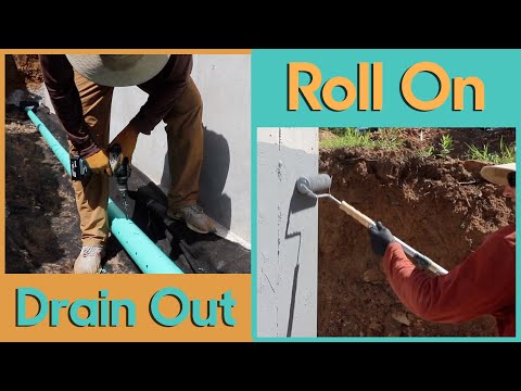 An Excellent (and Easy) Basement Waterproofing System!