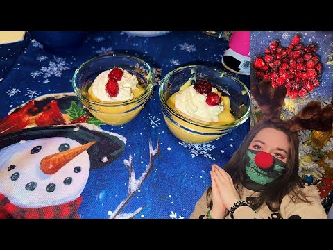 Phantom makes Eggnog Pudding 🥛❄️