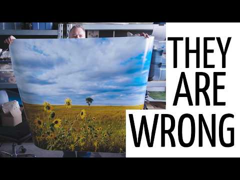 CAN OM SYSTEM HANDLE HUGE PRINTS? (Busting the Micro Four Thirds Myth)