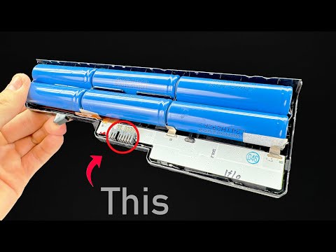 The Small But Amazing Thing Inside A Laptop Battery, Keep It When You See Them