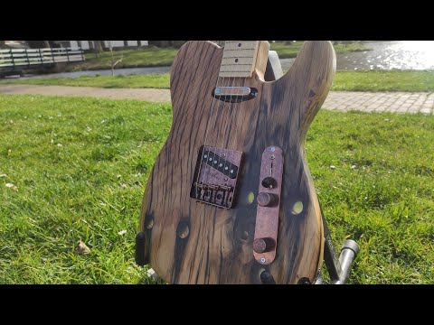 Making a Telecaster from Reclaimed Wood & Epoxy