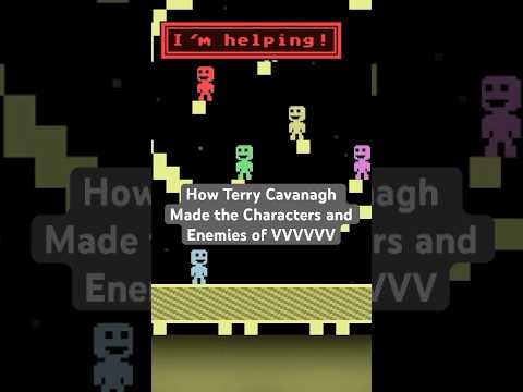 The Crewmates of VVVVVV are Alien Children #gamedev  #vvvvvv  #gaming