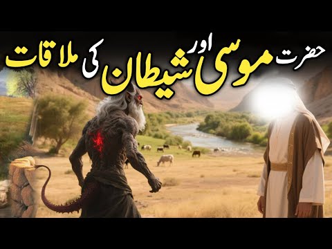 Hazrat Musa as aur Shaitan Ka Waqiya | Islamic Stories | Prophet Story | Daniyal Voice