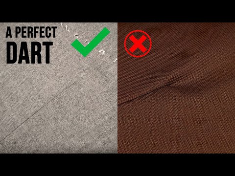 How to Make a Perfect Jacket Dart without Puckering