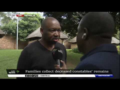 Families in Gauteng to collect three deceased constable's remains