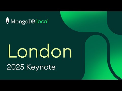 MongoDB.local London 2025 Keynote & Post Show Interviews