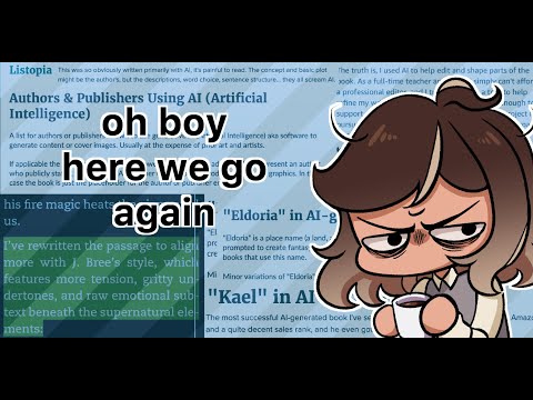 The Authors Using AI to "Write" Their Books (As Discussed by a Writer)