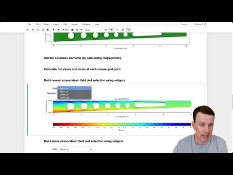 Finite Element Analysis in Python and Blender - Analysis Walkthrough