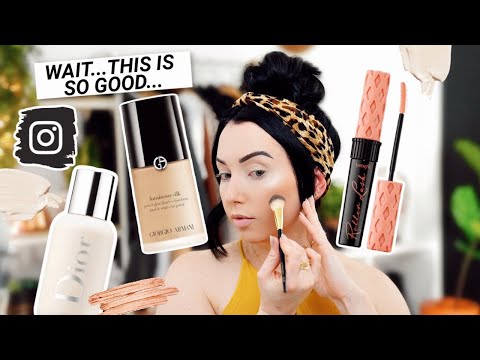I tried Your HOLY GRAIL Makeup...Re-try & First Impressions!