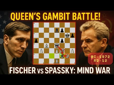 Fischer's Psychological Warfare: The Brilliant Queen's Gambit That Stunned Spassky in rd 12 | WC1972