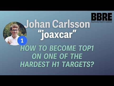 From 0 to a top bug bounty hunter - Johan Carlsson's journey to GitLab TOP1 on Hackerone