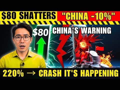 62% PREMIUM CRISIS- Silver Shatters $80, China Fund CRASHES 10% — Inventories at ZERO