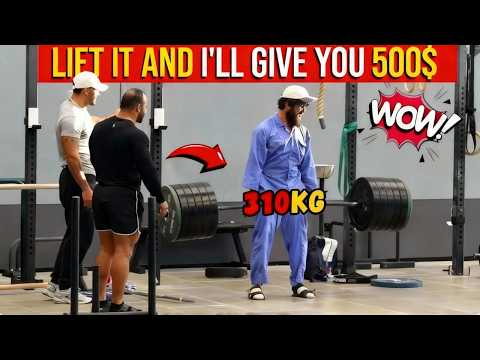 ANATOLY Pranks BODYBUILDERS With 32 KG MOP in a GYM | Anatoly Gym Pranks