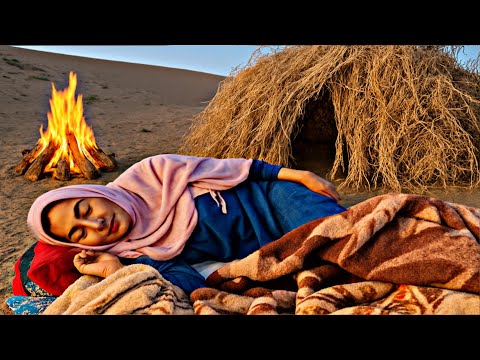 Surviving a Night Without Food or Sleeping Bag in the Iranian Desert | Nomad Life