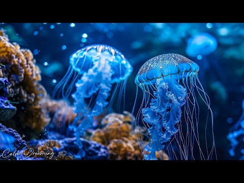 Jellyfish Aquarium • Healing of Insomnia, Stress, Anxiety and Depression • MELATONIN RELEASE #6