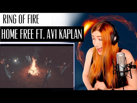 VOICE COACH REACTS | Home Free... RING OF FIRE. I couldn't decide which version so I chose both.