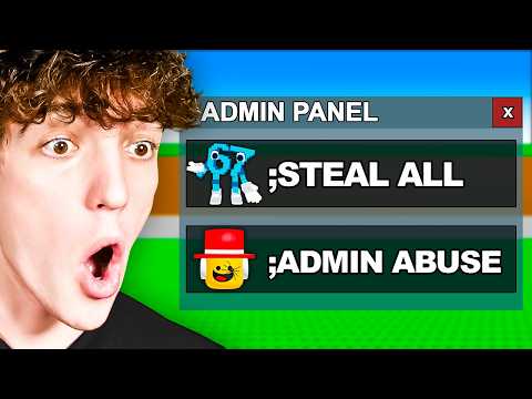 I Got The ADMIN Control Panel In Steal A Brainrot!