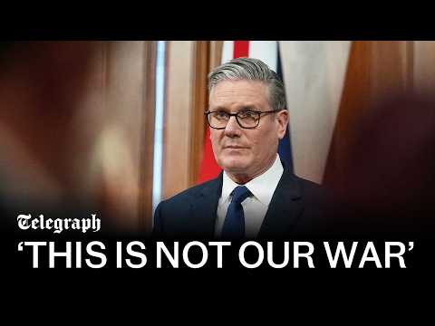 LIVE: Sir Keir Starmer holds press conference on Middle East