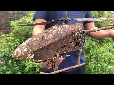 Restoration Old Remote Control Helicopter | Restoring Broken drone