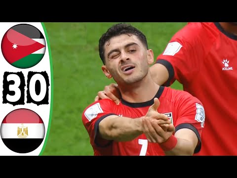 ملخص مباراة مصر والاردن كاس العرب | اهداف الاردن ومصر | ملخص مصر و الاردن | الاردن تتأهل ومصر تودع