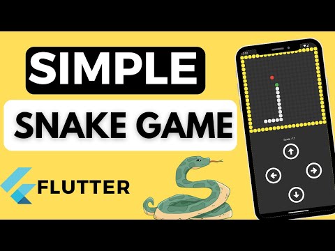 Simple Snake Game 🐍 |  Flutter UI Speed Code | 2024