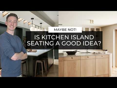 Is Kitchen Island Seating A Good Idea? Maybe Not!