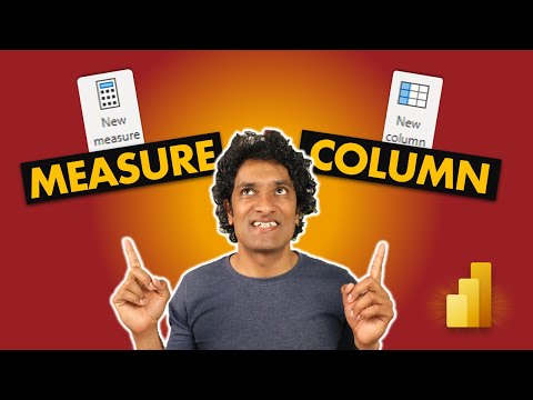 When to add a MEASURE and when to add a Column in DAX