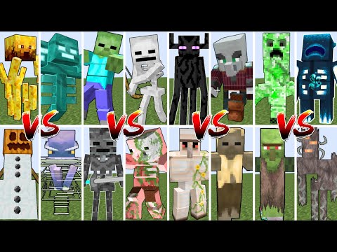 EVERY TITAN MOB TOURNAMENT | Minecraft Mob Battle