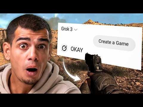 We Built a GAME Without Coding | Grok 3 + Cursor