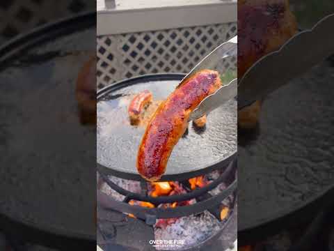 Cowboy Steak and Eggs Recipe | Over The Fire Cooking by Derek Wolf