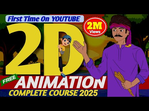 2D Animation Complete Course in Hindi | Mobile Se Cartoon Video Kaise Banaye | Full Explained | FREE