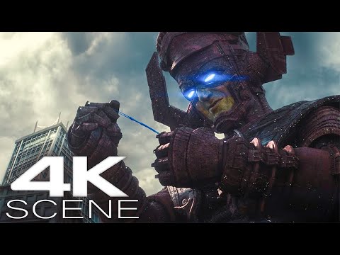 The Fantastic Four Vs Galactus (2025) Final Fight Scene - The Fantastic Four: First Steps Clip 4K