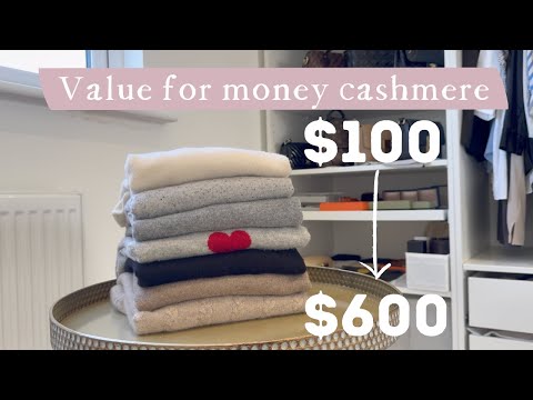 Comparing High Street, Mid Luxury, And High End Cashmere | 100% honest review of 7 cashmere brands
