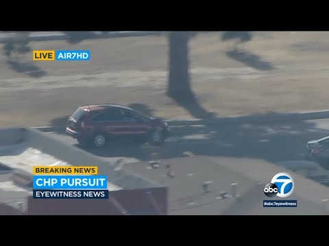 PIT maneuver ends CHP chase in South Gate  I ABC7