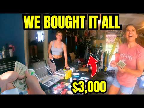 WE FOUND $3,155 IN VALUE AT THIS COMMUNITY YARD SALE