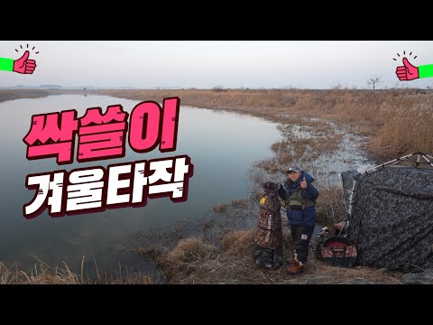 싹쓸이 겨울타작 붕어낚시