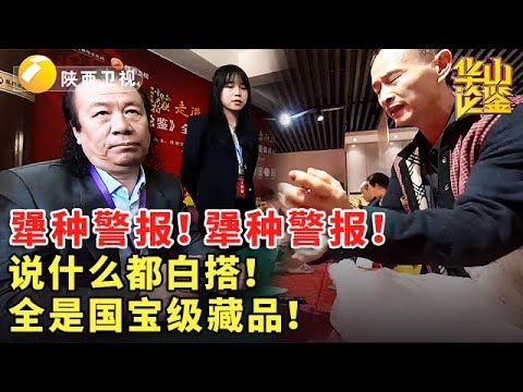 犟种警报！犟种警报！说什么都白搭！全是国宝级藏品！#鉴宝 #华山论鉴 #现场