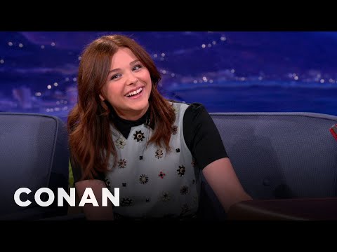 Chloë Grace Moretz Shows Off Her Butterfly Knife Skills | CONAN on TBS