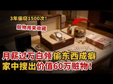 2025最新案件｜上海月薪过万白领健身房偷东西成癖，家中搜出超60万首饰名表现金，赃物放着纯收藏【中国110】#偷窃案